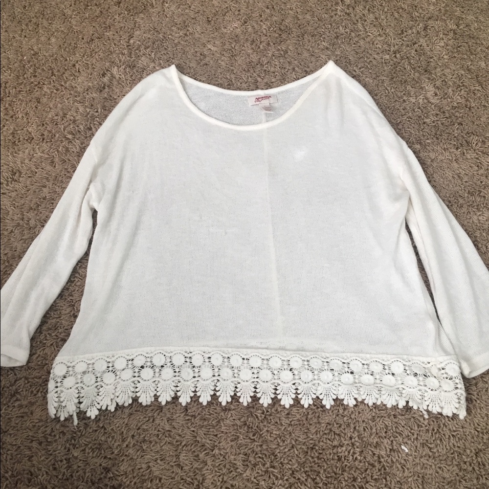 Cream shirt